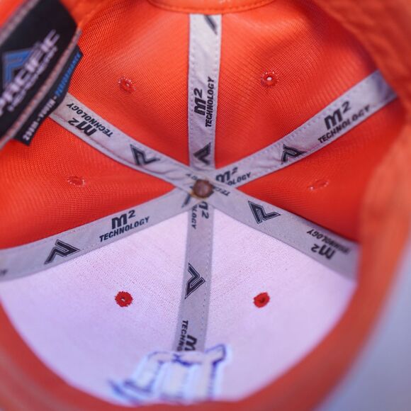 Pacific Headwear Youth Minnesota Twins Baseball Cap – Orange Performance Hat - Picture 5 of 9